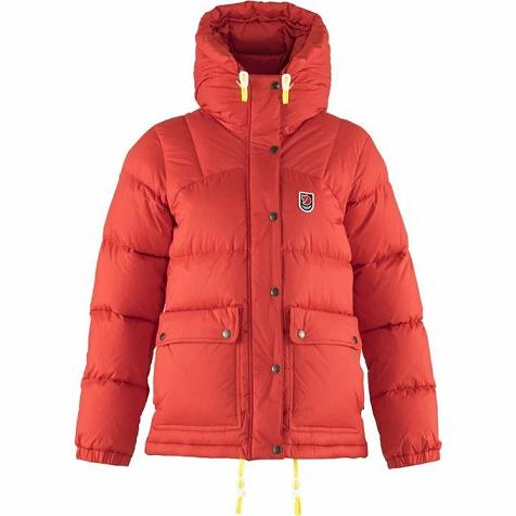 Fjallraven Expedition Down Jacket Red Singapore For Women (SG-647176)